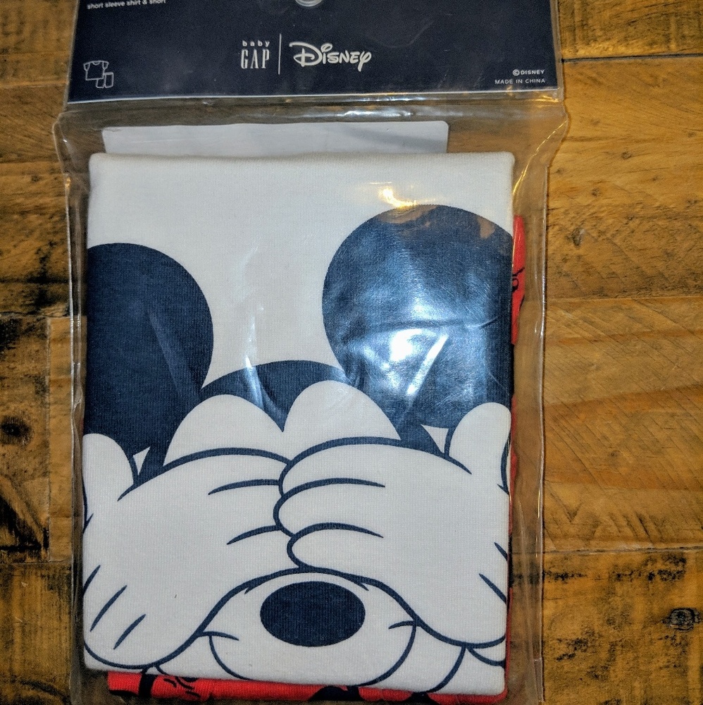 Baby gap mickey pajamas